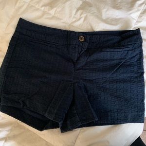Navy banana republic shorts